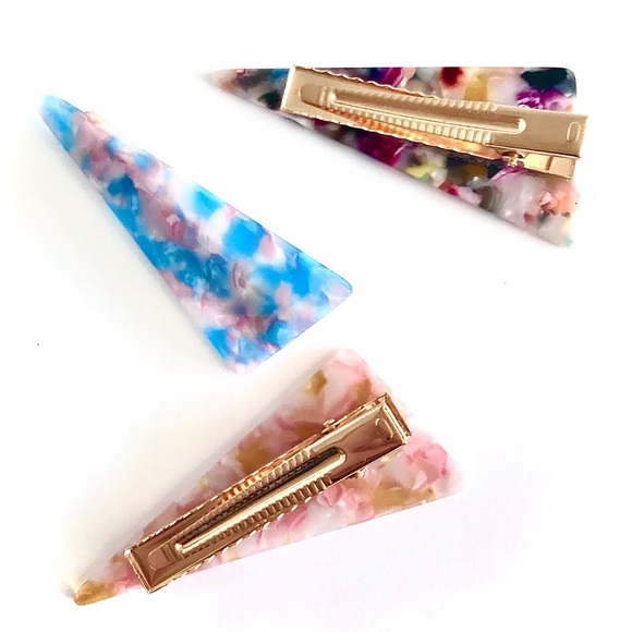 🔴5/$15⚠️𝗖𝗟𝗘𝗔𝗥𝗔𝗡𝗖𝗘⚠️Blue Hair Clip NEW - Picture 10 of 13